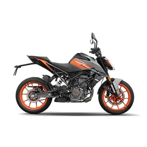KTM Duke 200 PRO Bike - Silver Metallic Grey
